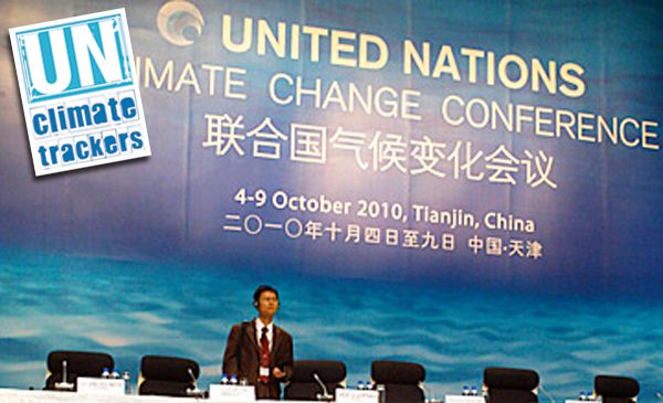 UN climate change talks, Tianjin