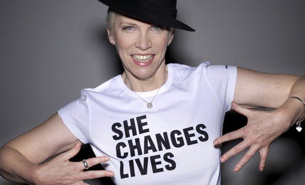 Annie Lennox. Photo: Mike Owen/Oxfam