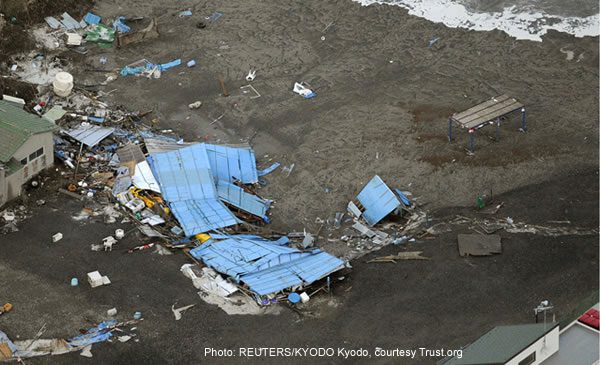 Photo: REUTERS/KYODO Kyodo, courtesy Trust.org