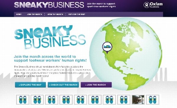 Sneaky Business website
