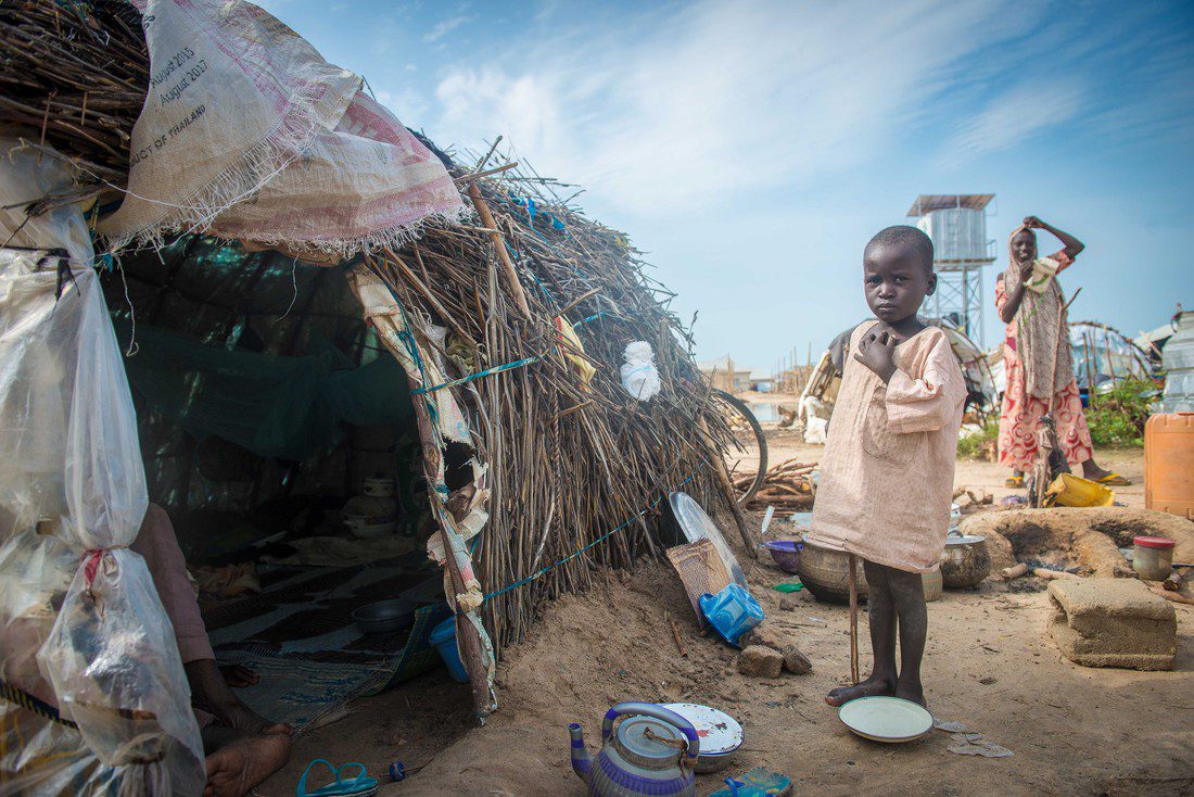 Photo of child in South Sudan