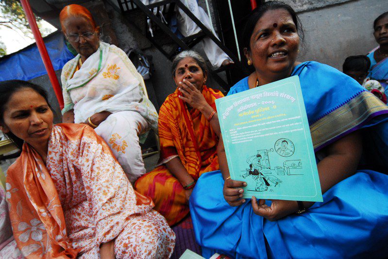 Oxfam Australia's partner Chetna Mahila Vikas Kendra (Chetna), in Pune, India, is working to reduce domestic violence against women and educate women about their rights under India's new domestic violence legislation. As well as holding workshops, staging street plays, producing illustrated information booklets and running a legal centre, Chetna also helps strengthen community support systems by training community 