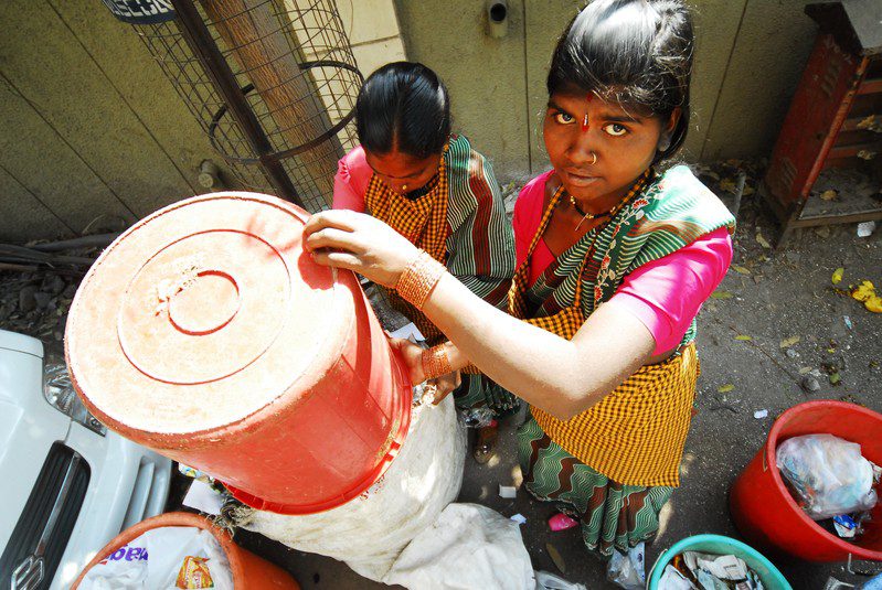 Waste pickers in Pune, India