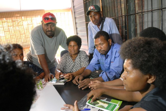 Tolukuma Mine and CERD staff, PNG