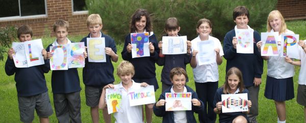 Year 7 and 8 students at Moss Vale High on National Close the Gap Day 2012