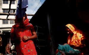 Garment maker in Dhaka (Spencer Platt/Getty Images)