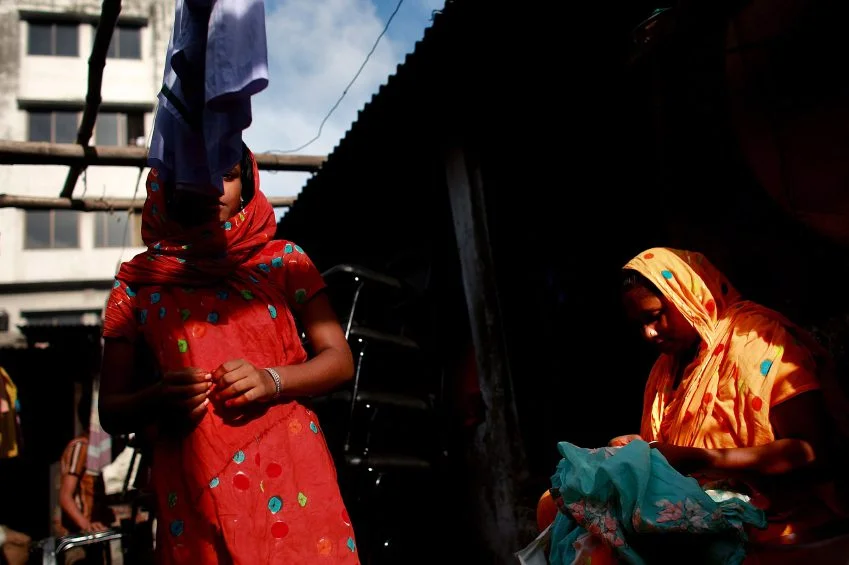 Garment maker in Dhaka (Spencer Platt/Getty Images)