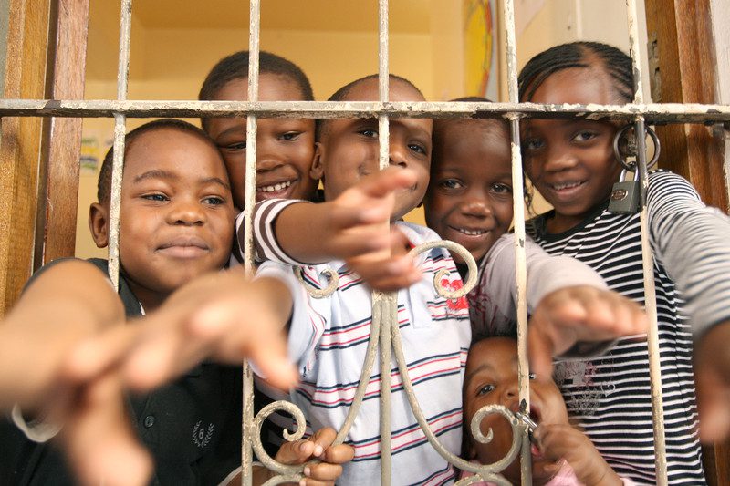 Some of the children at Teresa's creche. Photo: matthew Willman/OxfamAUS