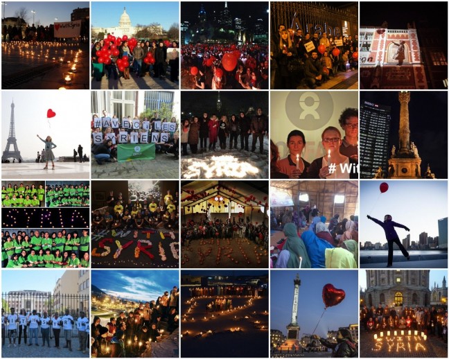 Photos: Oxfam WithSyria_VigilMosaic