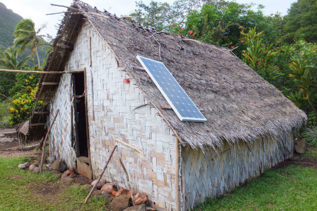Solar energy is bring power to people in remote areas like Futuna in Vanuatu. Photo: Nic Maclellan/OxfamAUS Photo: Nic Maclellan/OxfamAUS