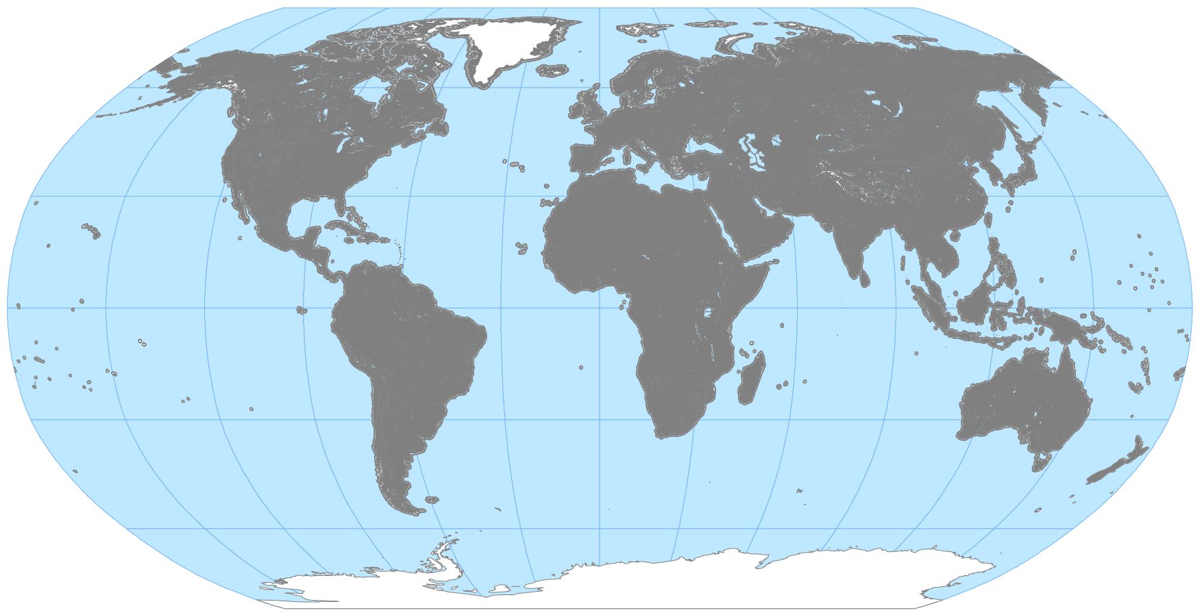 Map of Biomes World.
