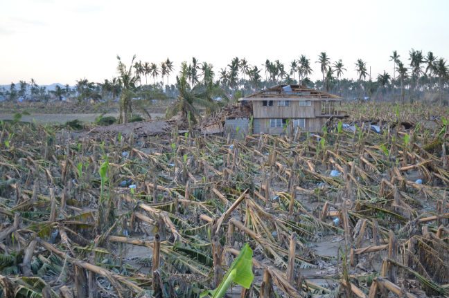 20–25 typhoons will impact The Philippines every year. Photo: Caroline Gluck/Oxfam