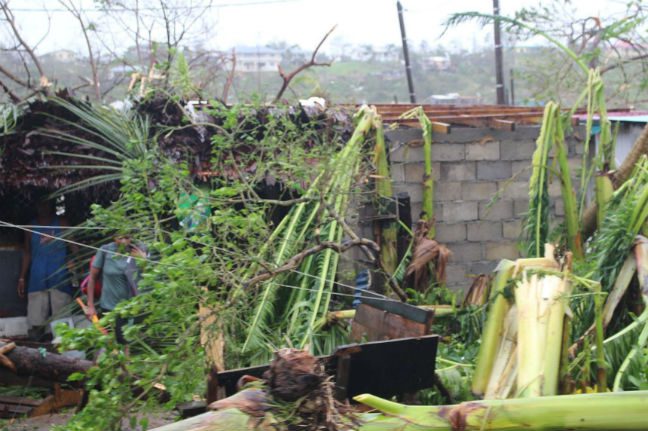 Photo: Isso Nihmei/350.org Cyclone Pam. Photo: Isso Nihmei/350.org