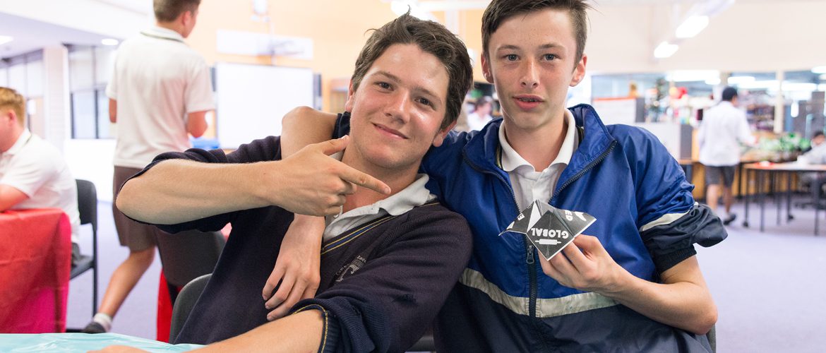 Students from Lyndhurst Secondary College in Victoria hosted an Eat Local Feed Global Hunger Banquet