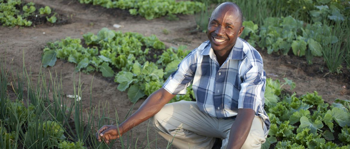 Oxfam Unwrapped goats have helped Americo Moses, 46 (pictured), become a Community Veterinary Promotor