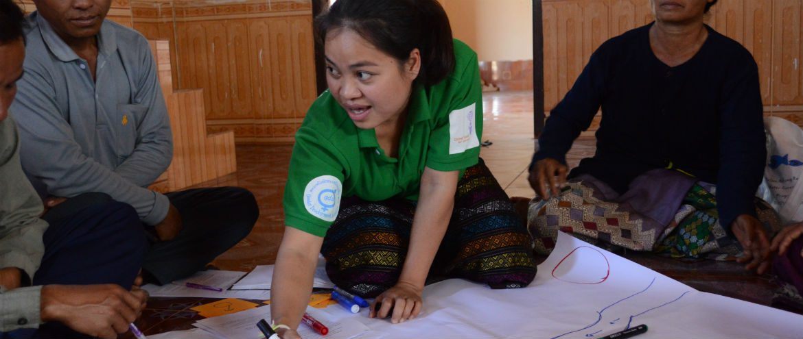 Honkeo in her role as a Community Fishery Facilatator.