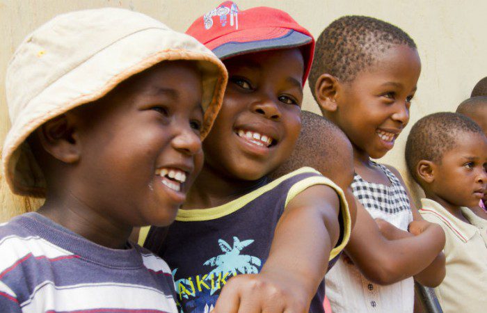 Children at Woza Moya preschool