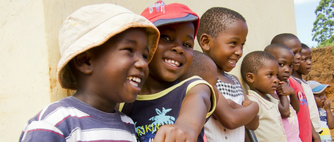 Children at Woza Moya preschool