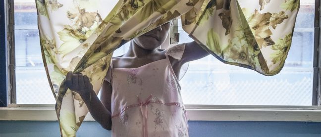 Papua New Guinea: Six-year-old Jane* survived a brutal assault by four men which left her hospitalised and permanently scarred. Photo: Vlad Sokhin.