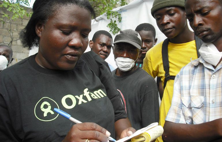 Media Officer in the field