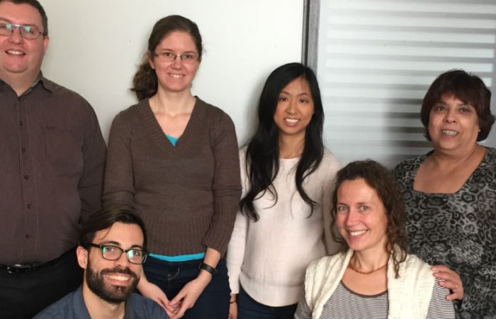Volunteering at Oxfam is a great way to meet people , like Oxfam's FUSE team, pictured here.