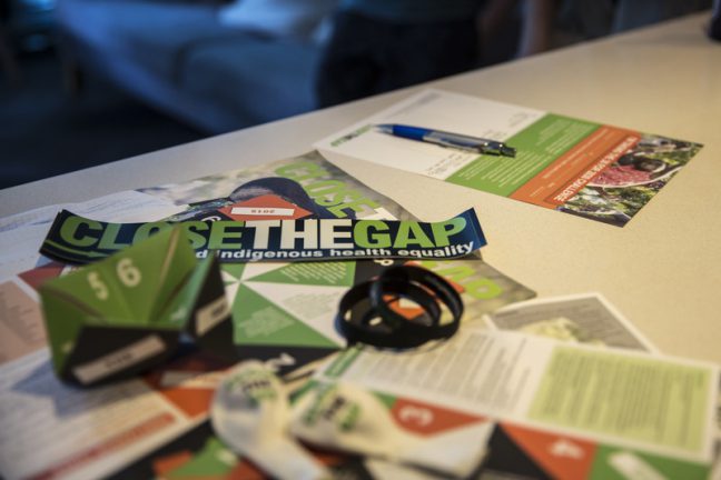<p>
A National Close the Gap Day home event in Sydney. Around 20 people attended the event- they watched the video, had a discussion and signed pledges.</p>