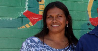 Cissy, land rights defender. Photo supplied by the Kimberley Land Council. All rights remain with the KLC.