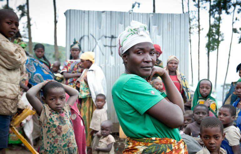 Photo: Eleanor Farmer louise congo water sanitation