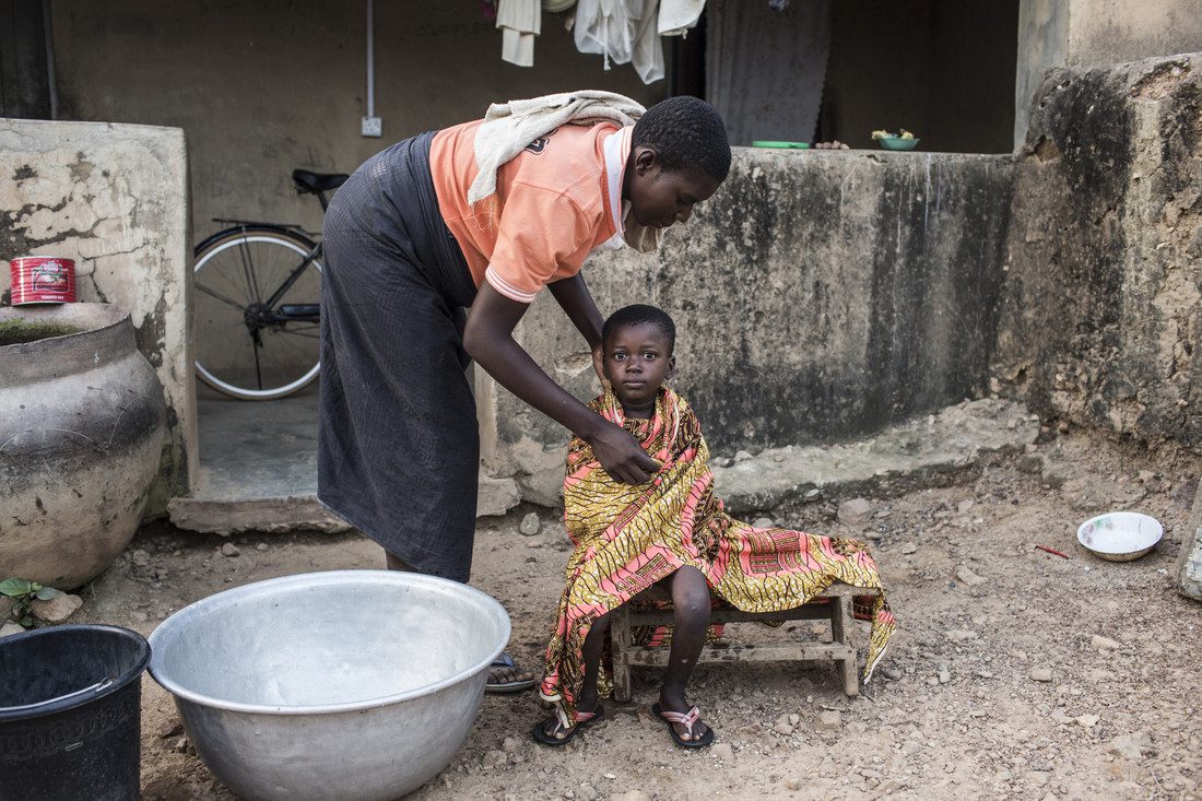 “When we have no food, there is sadness.” — Esther, Ghana