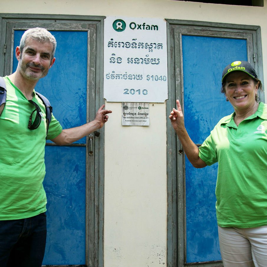 Oxfam in Cambodia clean water