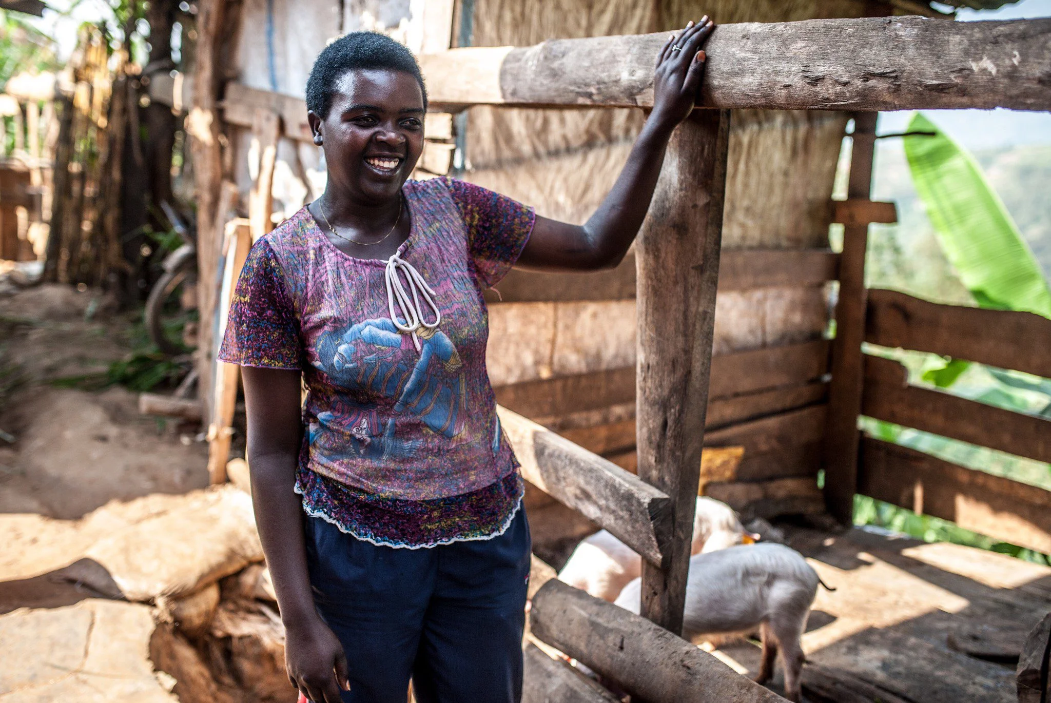 Photo: Aurelie Marrier d'Unienville / Oxfam Help end poverty in Rwanda