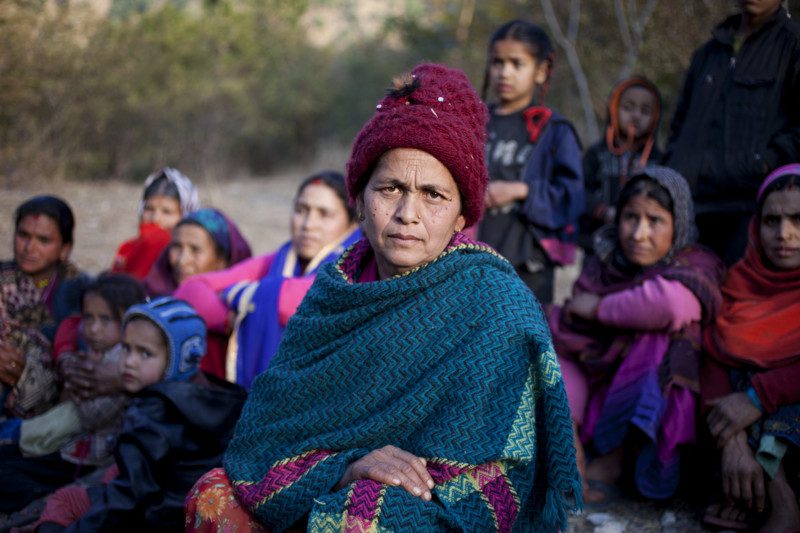 Darchula, Nepal: Uttara Mahar, leader of a womens group