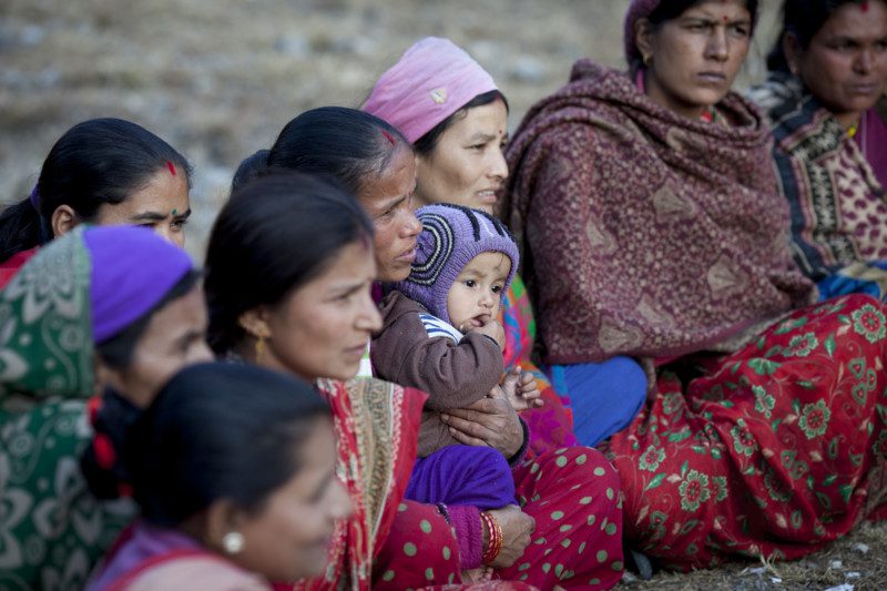 Darchula, Nepal: Members of a womens group in Darchula