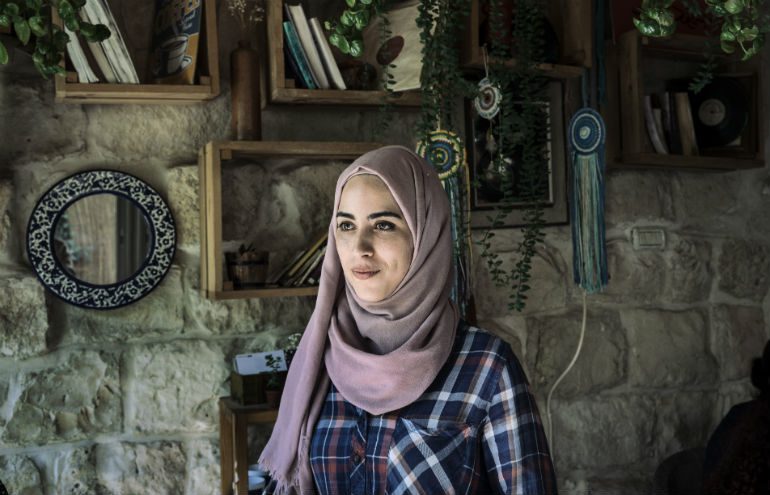 Sabrina Joudeh, 26 years old, Law studentPhoto: Lorenzo Tugnoli / Oxfam Law student OTPI