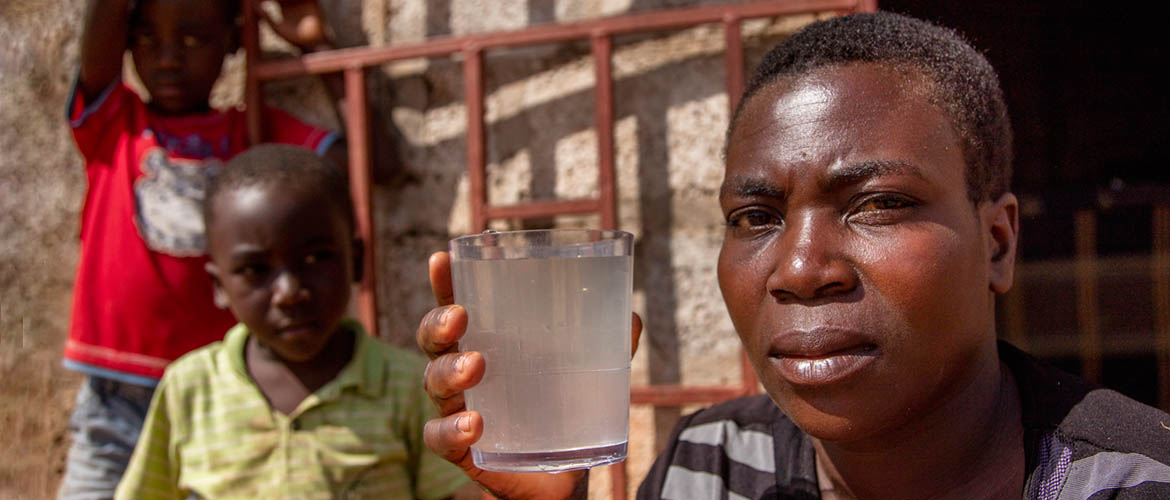 Marie and her family live in Chazanga, one of Lusaka's low income settlements