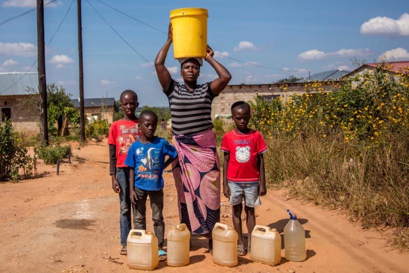 Priscilla and her family are forced to drink contaminated water. Clean water and sanitation can help families in Zambia protect themselves from cholera.