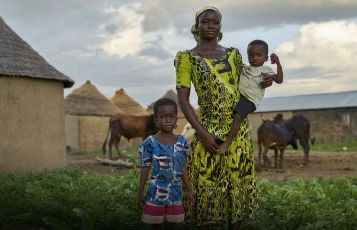 Help farming families in Ghana leave poverty behind with clean water and compost solutions.