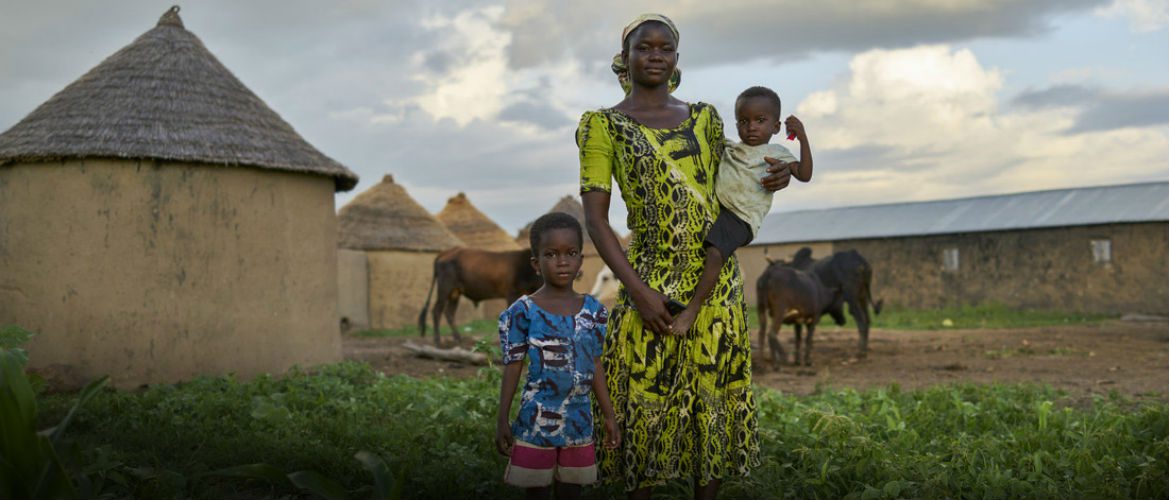 Help farming families in Ghana leave poverty behind with clean water and compost solutions.