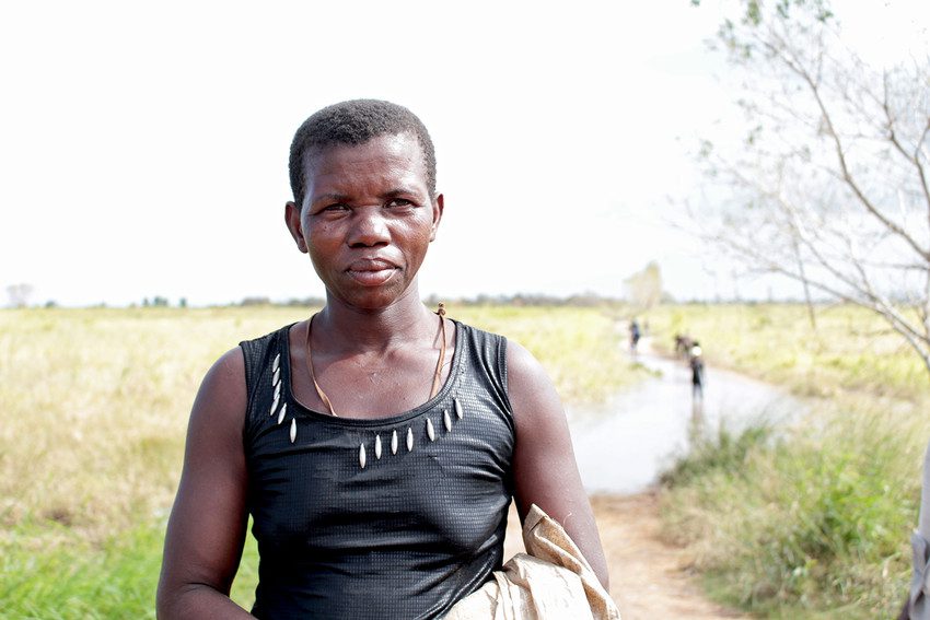 Photo: Tina Kruger / Oxfam Novib Cyclone Idai survivor Maria from Mozambique lost everything