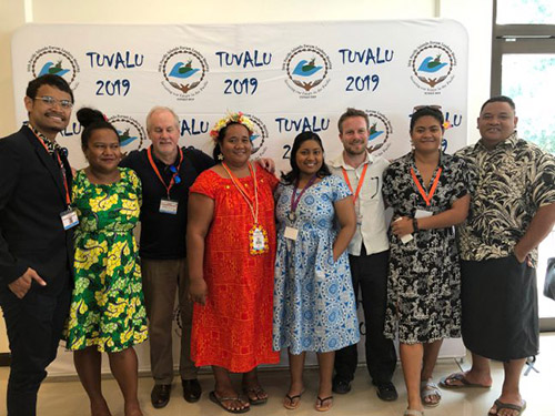 Oxfam’s Simon Bradshaw joined climate heroes from across the Pacific. Photo: Simon Bradshaw/Oxfam Australia Oxfam’s Simon Bradshaw joined climate heroes from across the Pacific. Photo: Simon Bradshaw/Oxfam Australia
