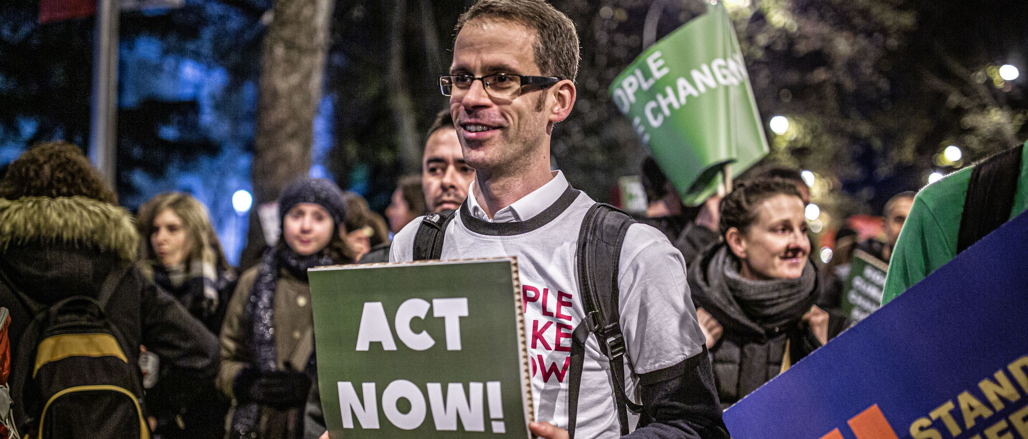 Oxfam at COP25 supporting action on climate change