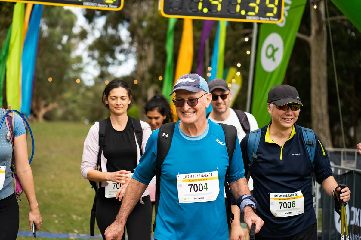 Melbourne Trailwalker 2023. Photo: Aimee Han/Oxfam
