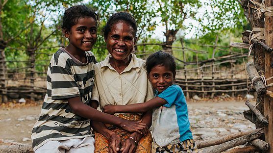 Family in Timor-Leste. Photo: Kate Bensen/OxfamAUS Family in Timor-Leste. Photo: Kate Bensen/OxfamAUS