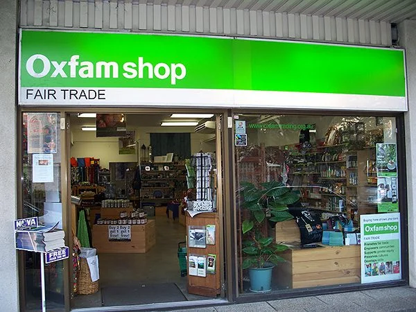 Oxfam shop Oxfam shop