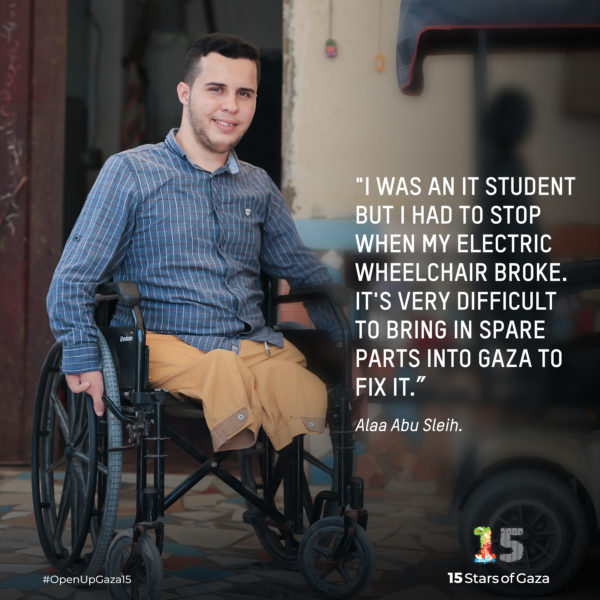 Youth voices from 15 years of the Gaza blockade