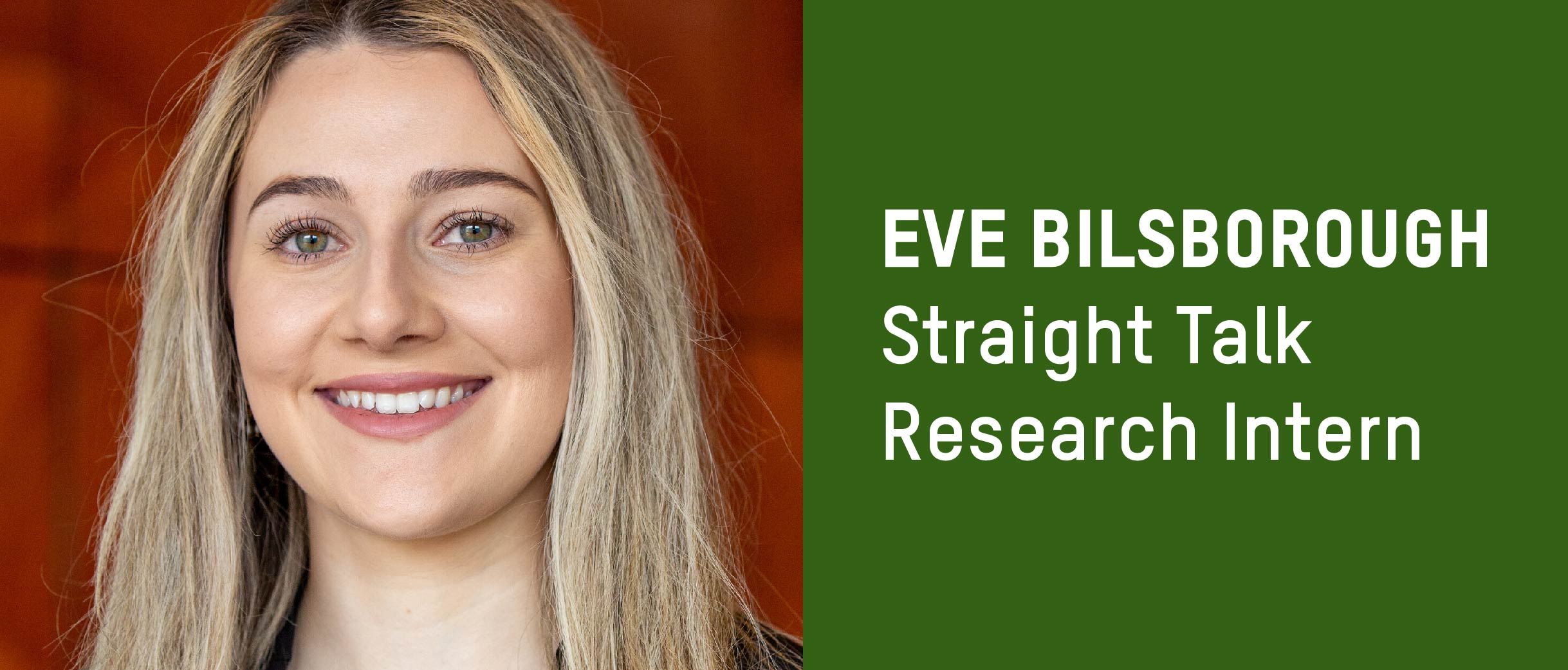 Canberra, Australia: Eve Bilsborough pictured at Parliament House during the 2022 Straight Talk National Summit.