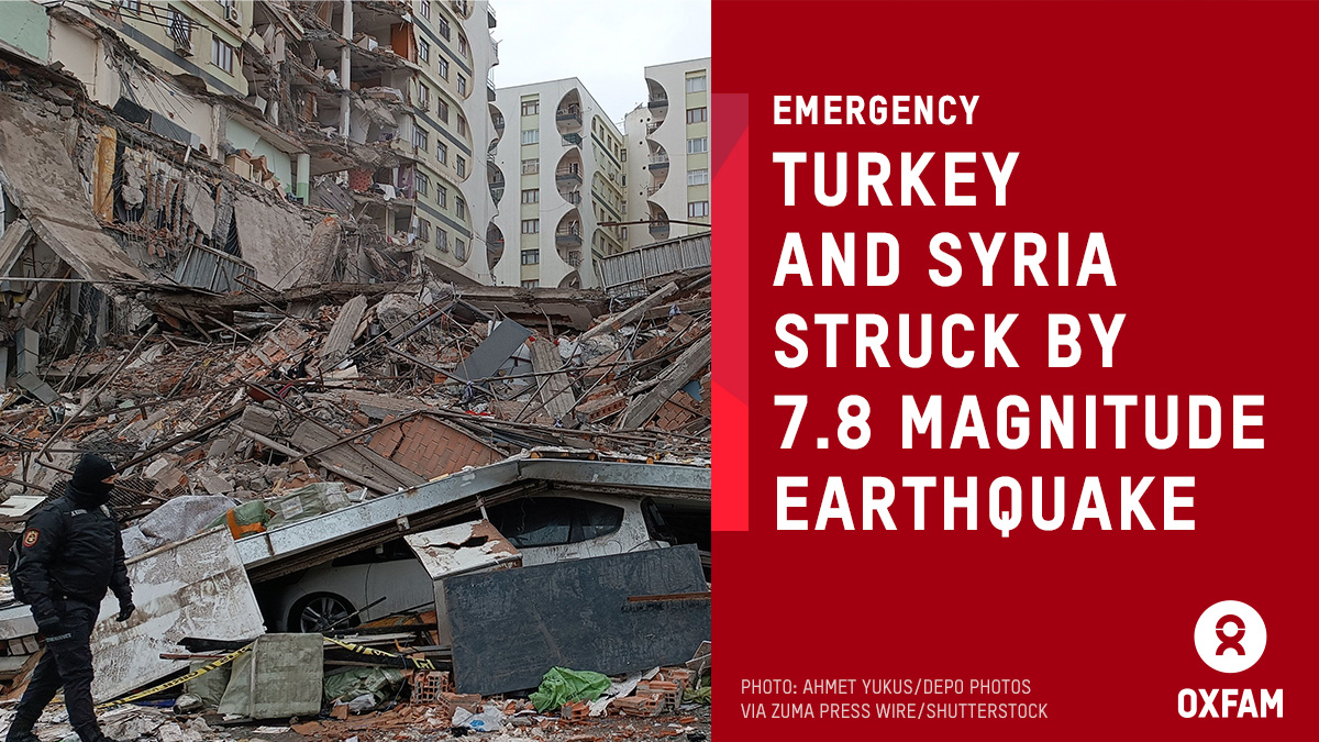 Urgent Earthquake Response in Turkey and Syria