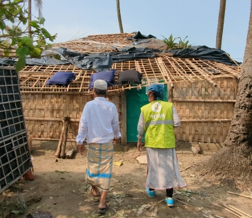 Teknaf, Cox’s Bazar after the Cyclone Mocha