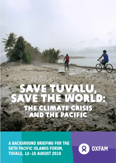 Save Tuvalu, save the world: The climate crisis in the pacific