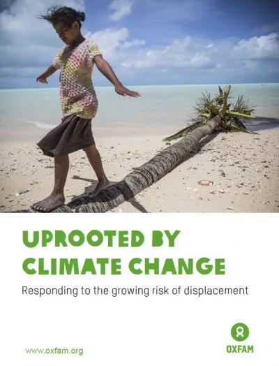 Uprooted by climate change: Responding to the growing risk of displacement.